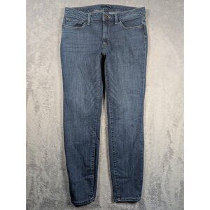 Calvin Klein Jeans Womens Size 12 Medium Wash Skinny Ankle Streetwear Casual